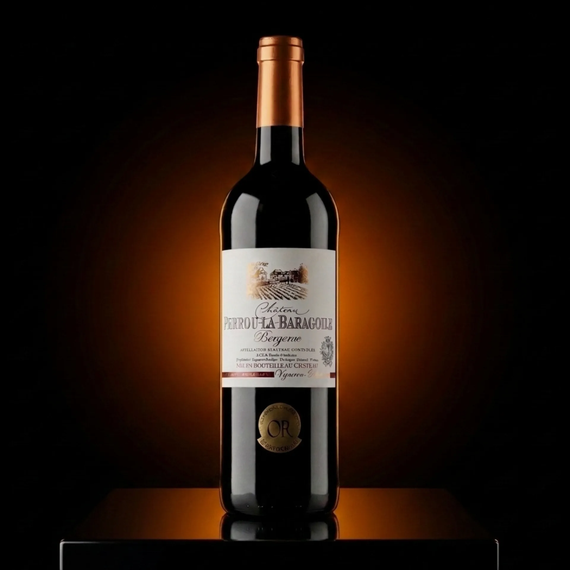 Bottle of Château Perrou-La-Baragoile