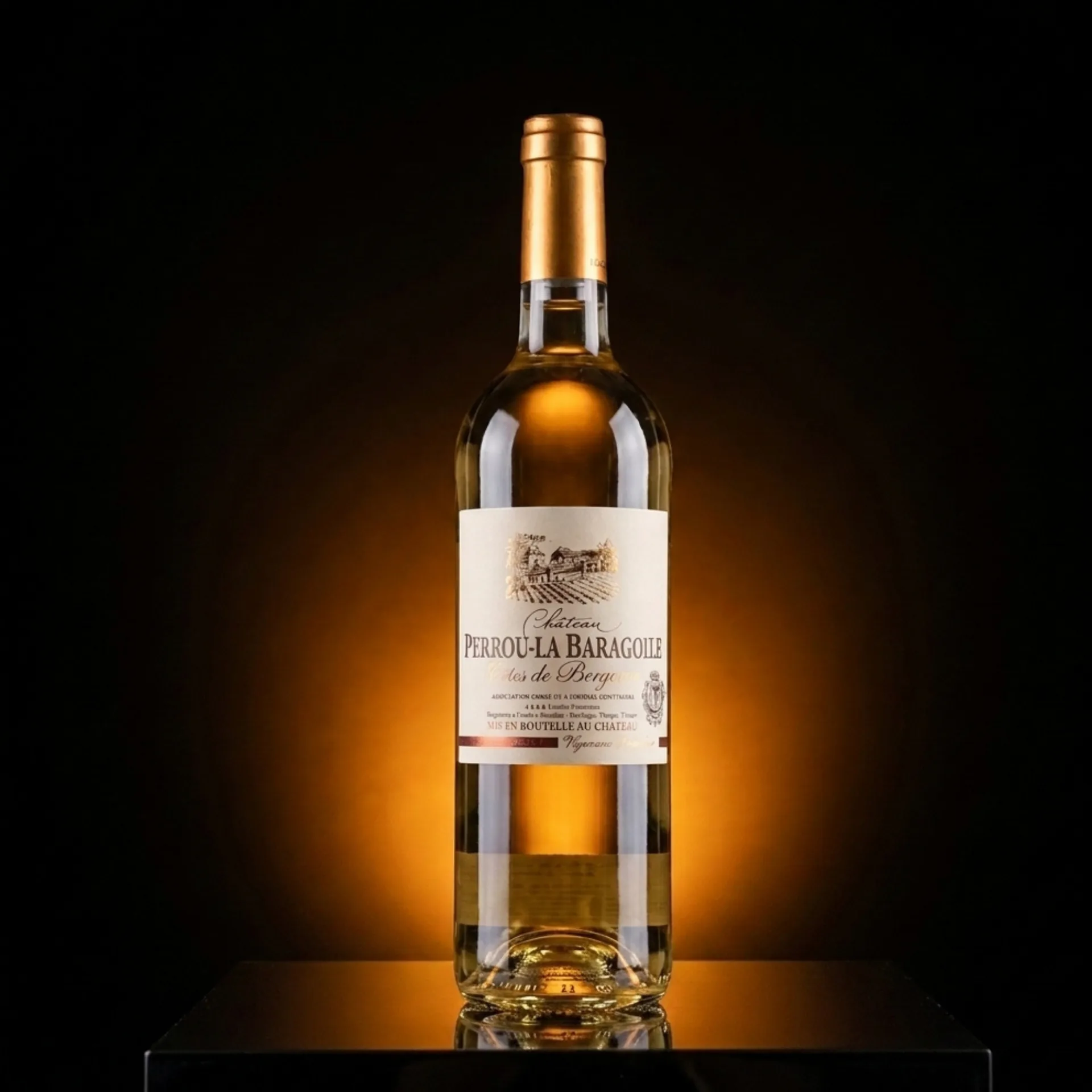 Bottle of Côtes de Bergerac Moelleux