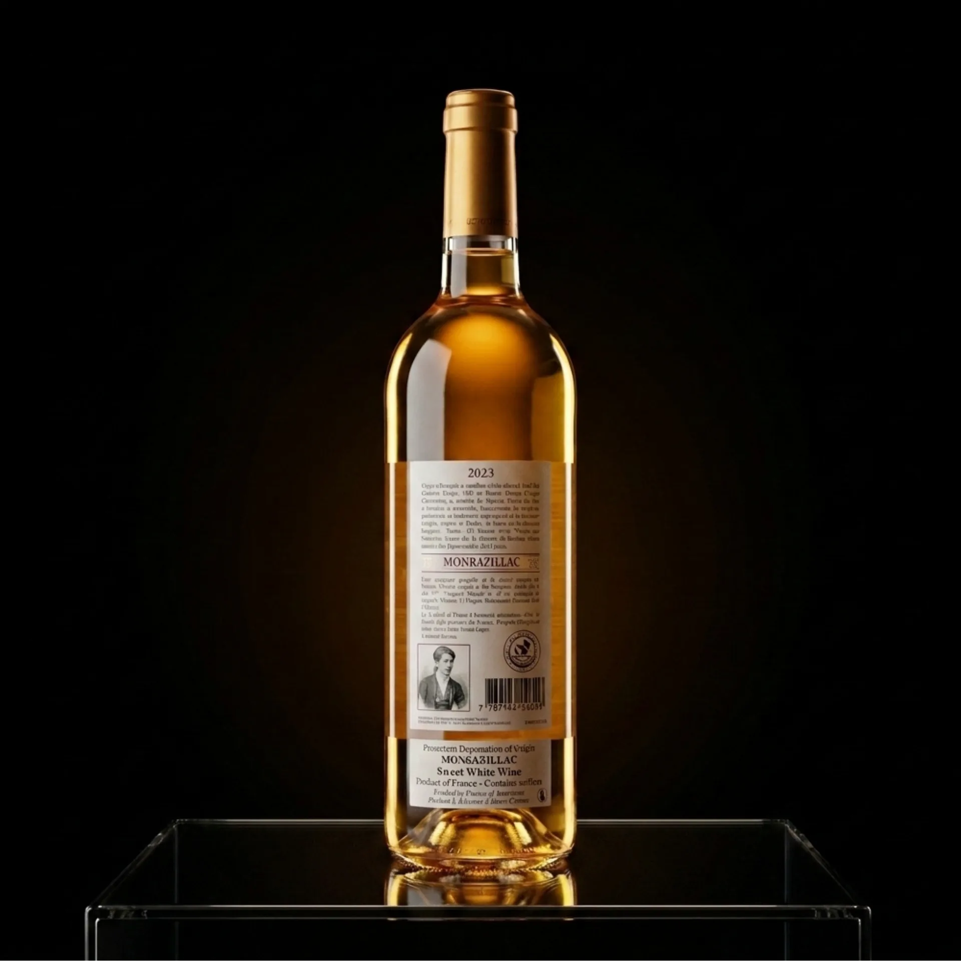 Monbazillac label detail