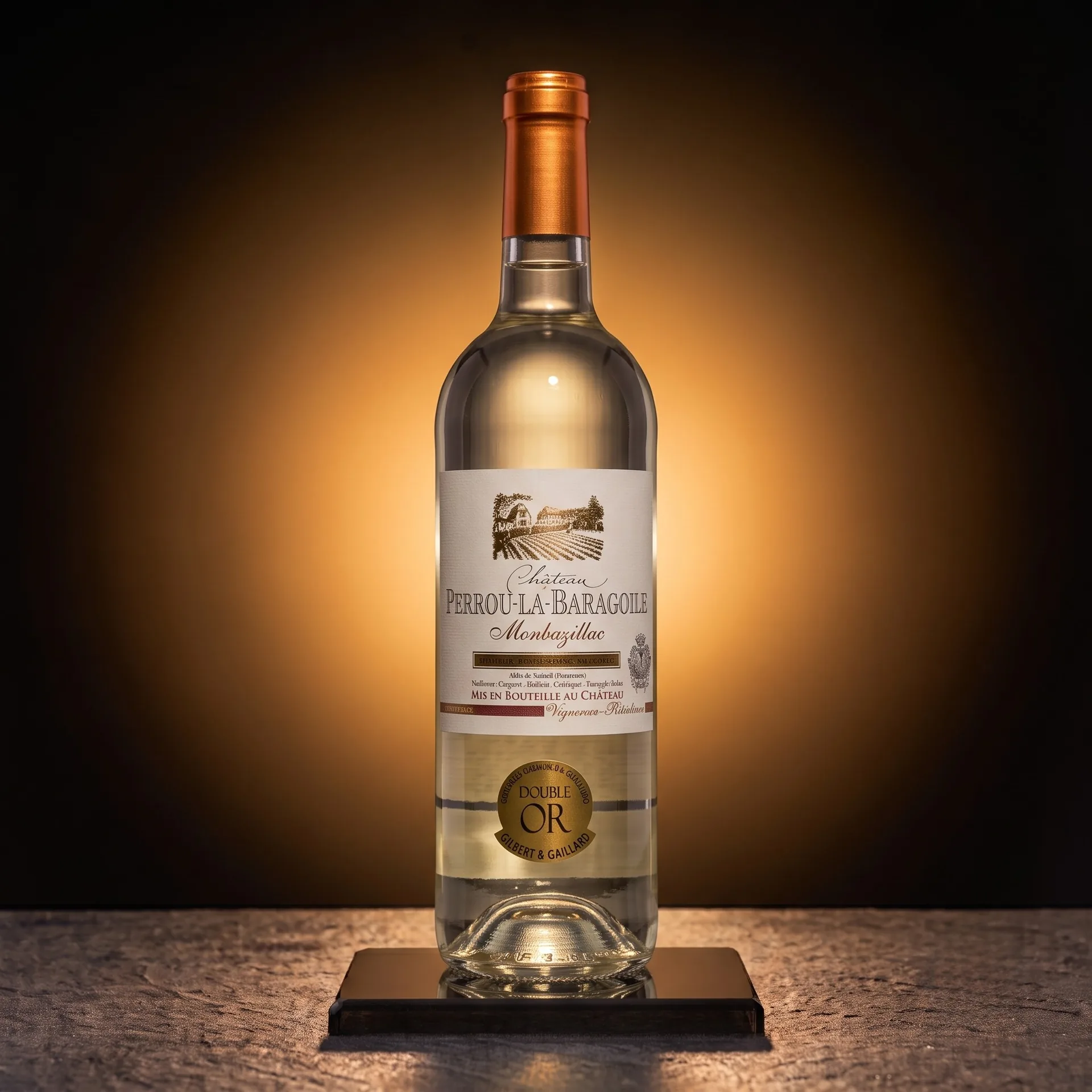 Bottle of Monbazillac