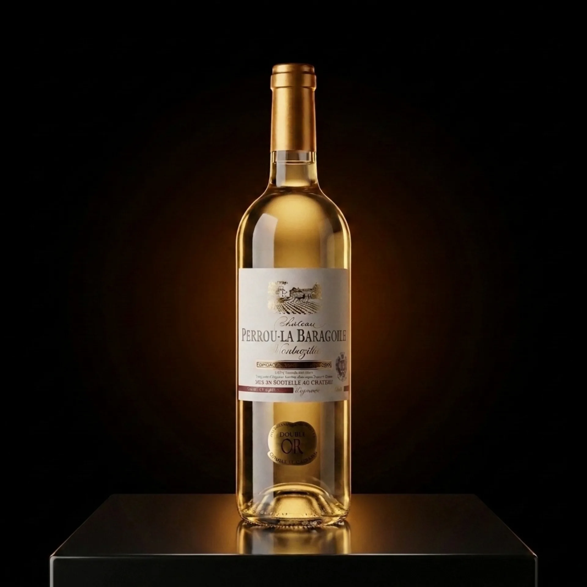 Bottle of Monbazillac